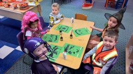 Matthew's class party with the craft I created. More importantly, that's his girlfriend next to him :)